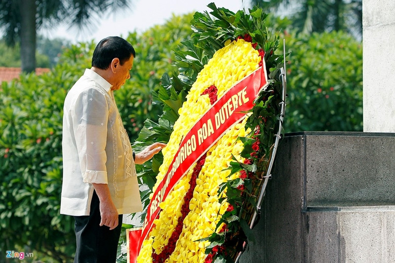 chu tich nuoc tran dai quang tiep tong thong philippines