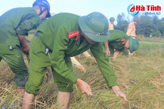 anh dep cac chien sy cong an gat lua giup dan