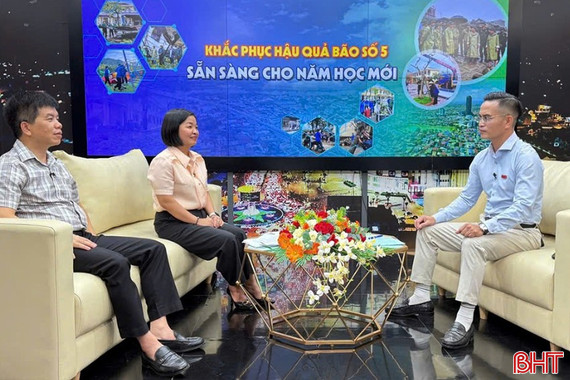 Vấn đề hôm nay: Khắc phục hậu quả bão số 5, sẵn sàng cho năm học mới