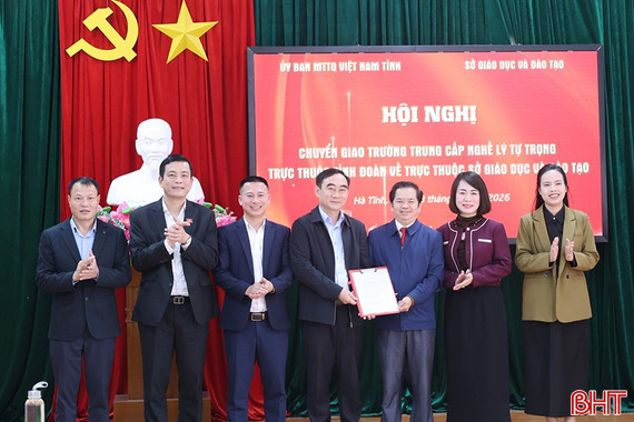 Chuyển giao Trường Trung cấp nghề Lý Tự Trọng về trực thuộc Sở GD&ĐT