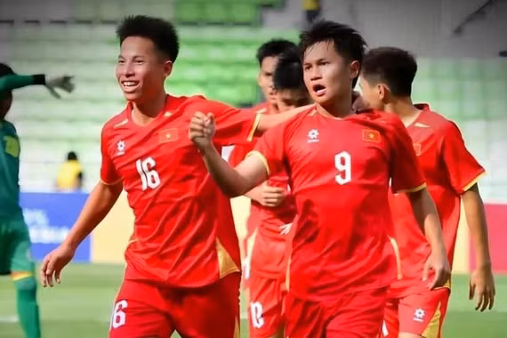 U19 Việt Nam thắng đậm Myanmar