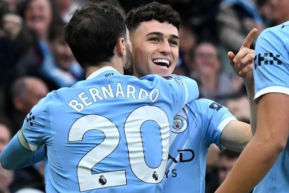 Foden giải cứu Man City ở phút 90+3