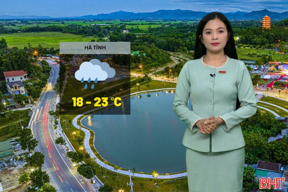 Dự báo thời tiết Hà Tĩnh ngày 5/11: Mưa rải rác, thấp nhất 18 độ C