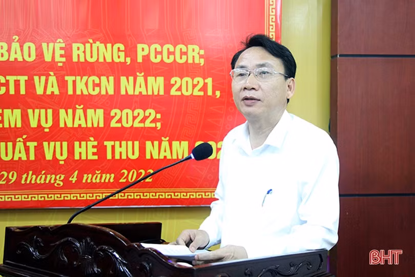Nỗ lực cao nhất ứng phó thiên tai, phòng chống cháy rừng và thực hiện thắng lợi vụ hè thu 2022