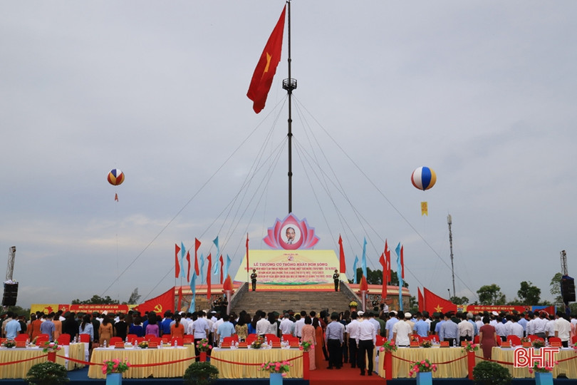 Những hình ảnh tại Lễ thượng cờ Thống nhất non sông
