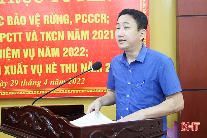 Nỗ lực cao nhất ứng phó thiên tai, phòng chống cháy rừng và thực hiện thắng lợi vụ hè thu 2022