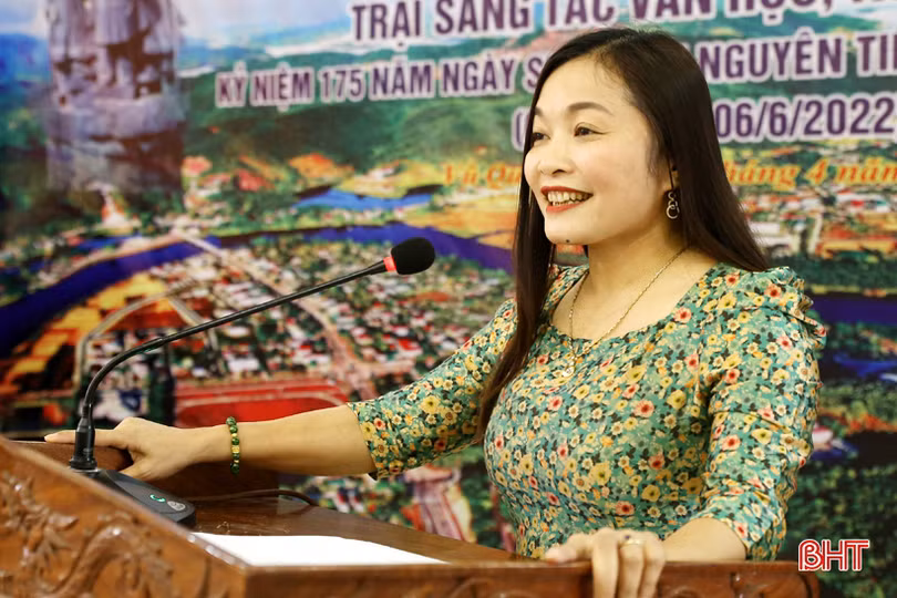 Khai mạc Trại sáng tác văn học nghệ thuật kỷ niệm 175 năm ngày sinh Đình nguyên Tiến sỹ Phan Đình Phùng