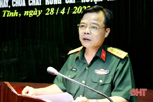 Thông qua kế hoạch diễn tập năm 2022 cho các địa phương Hà Tĩnh