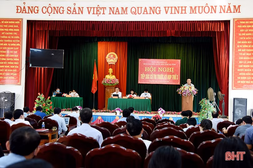 Cử tri TP Hà Tĩnh kiến nghị về quy hoạch thành phố, phát triển đô thị