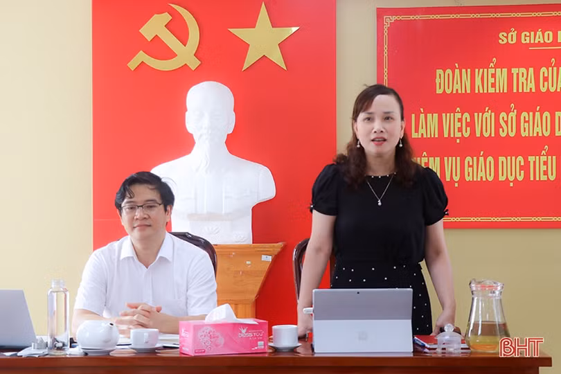 Vụ trưởng Vụ giáo dục Tiểu học: Hà Tĩnh thực hiện tốt chương trình giáo dục phổ thông 2018