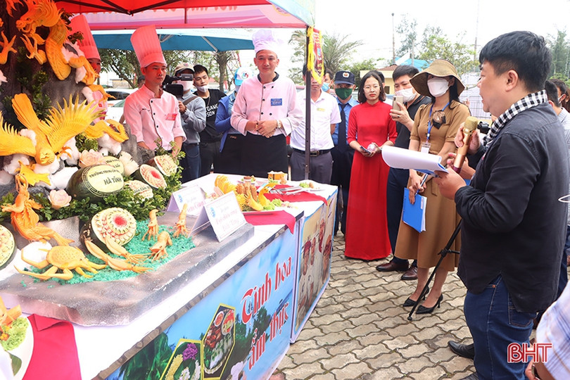 18 đội tranh tài tại hội thi “Tinh hoa ẩm thực Hà Tĩnh lần thứ III năm 2022