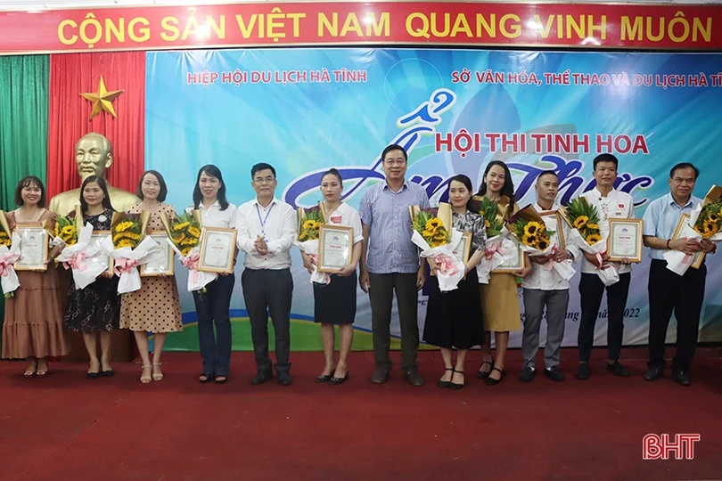 18 đội tranh tài tại hội thi “Tinh hoa ẩm thực Hà Tĩnh lần thứ III năm 2022