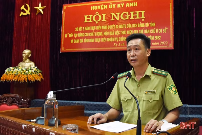 Nâng cao chất lượng, hiệu quả xây dựng và thực hiện quy chế dân chủ cơ sở ở huyện Kỳ Anh