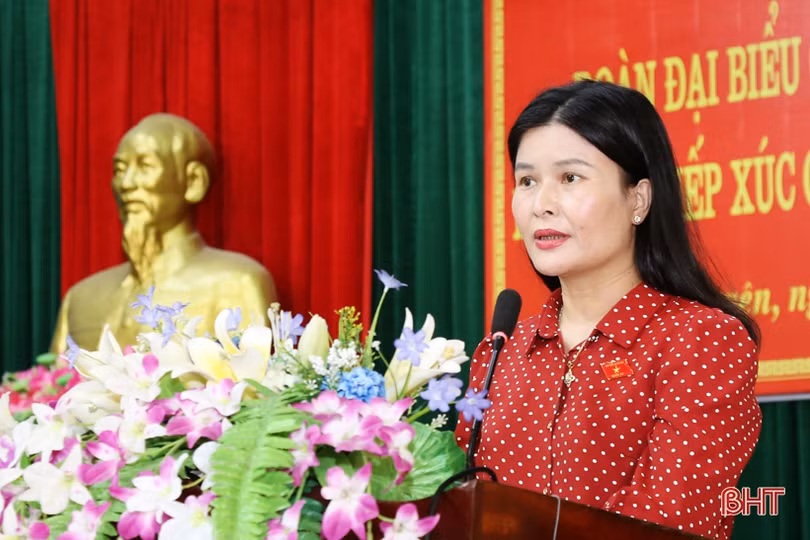 Cử tri thị trấn Thiên Cầm kiến nghị nhiều nội dung về thu hút đầu tư du lịch, dịch vụ