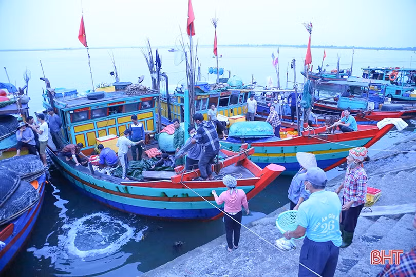Ngư dân “vui như hội” mùa du lịch biển Hà Tĩnh