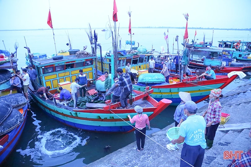 Ngư dân “vui như hội” mùa du lịch biển Hà Tĩnh