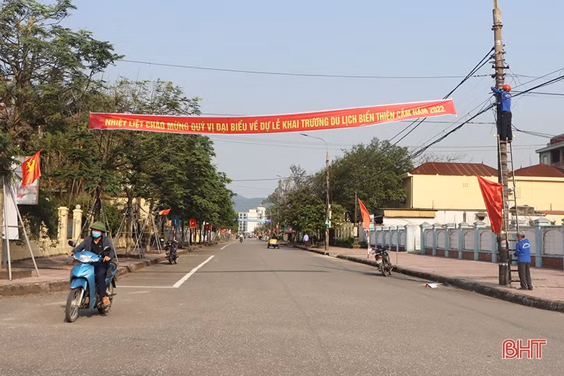 Háo hức chờ ngày khai hội Du lịch biển Hà Tĩnh