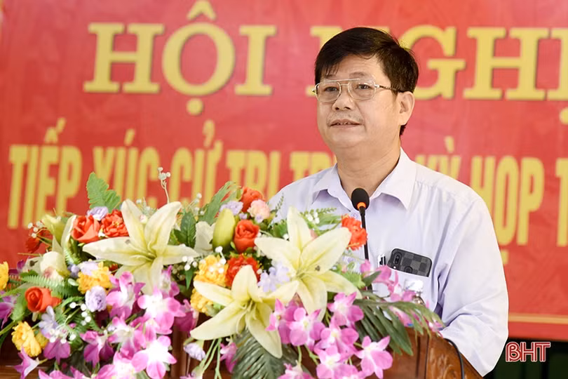 Cử tri TP Hà Tĩnh kiến nghị về quy hoạch thành phố, phát triển đô thị