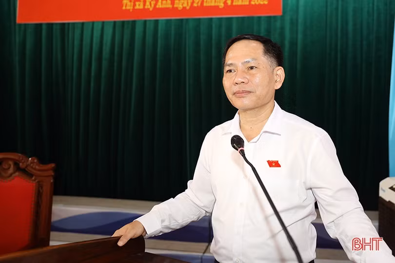 Cử tri TX Kỳ Anh quan tâm hạ tầng khu tái định cư, nguồn lực xây dựng đô thị