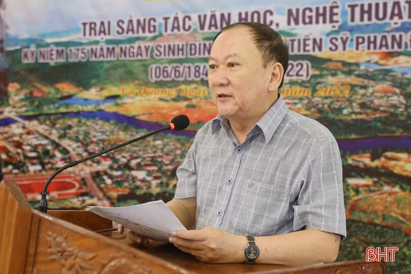 Khai mạc Trại sáng tác văn học nghệ thuật kỷ niệm 175 năm ngày sinh Đình nguyên Tiến sỹ Phan Đình Phùng