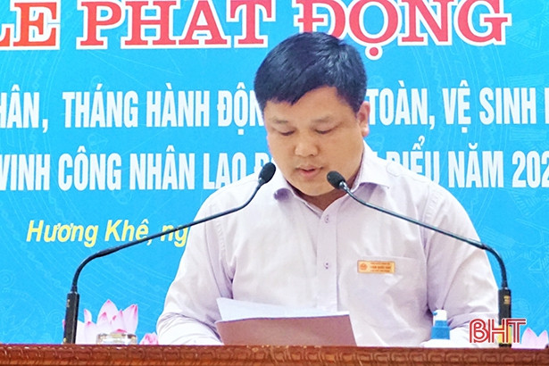 Hương Khê tôn vinh 15 công nhân, lao động tiêu biểu