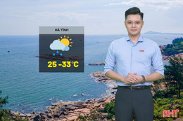 Dự báo thời tiết Hà Tĩnh ngày 9/10: Có mưa rào và giông rải rác