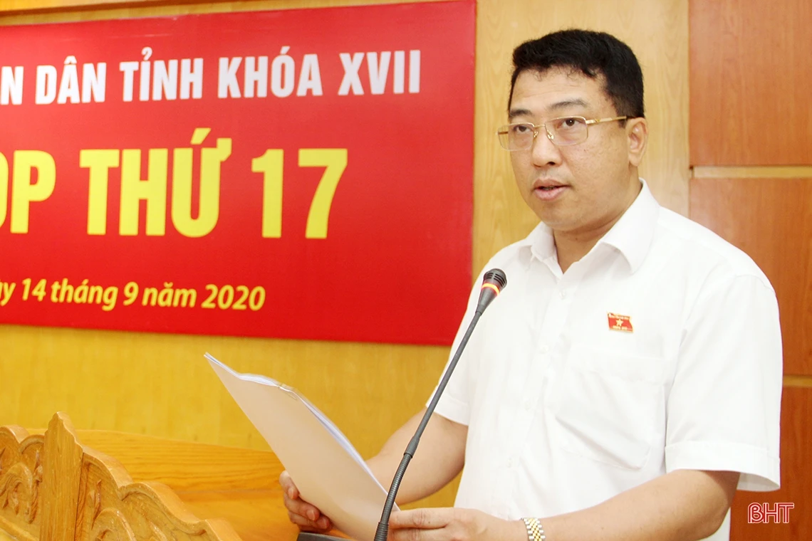 HĐND tỉnh Hà Tĩnh thông qua 5 nghị quyết, trong đó có đầu tư đường Hàm Nghi kéo dài