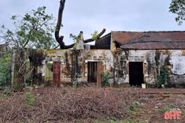 Hoang tàn tổng kho ngoại thương bỏ không hơn ba thập kỷ ở Nghi Xuân