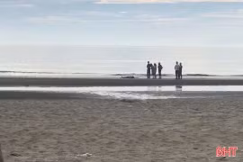 Một người đàn ông Nghệ An bị đuối nước khi tắm biển Xuân Thành 