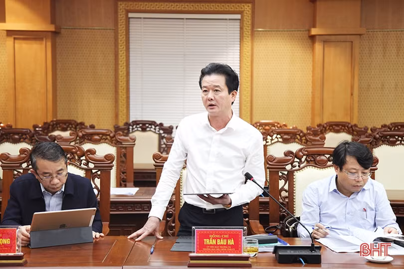 Sớm hoàn thiện dự thảo Quy hoạch tỉnh Hà Tĩnh trình Hội đồng thẩm định Trung ương