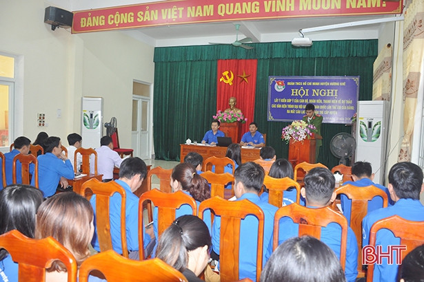 Tuổi trẻ Hương Sơn, Hương Khê ra mắt CLB Lý luận trẻ