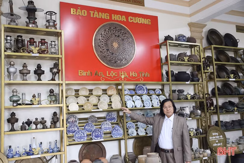 Khám phá những hiện vật quý hiếm ở bảo tàng tư nhân đầu tiên của Hà Tĩnh