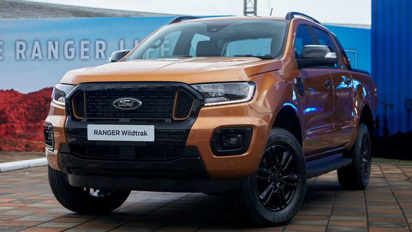 Ford Ranger 2021 được nâng cấp ngoại hình