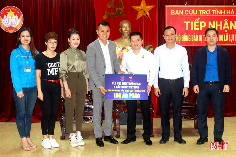 Nhiều tấm lòng tiếp tục hướng đến người dân vùng lũ Hà Tĩnh 