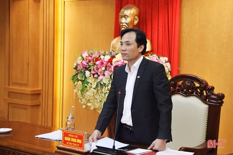 Sớm hoàn thiện dự thảo Quy hoạch tỉnh Hà Tĩnh trình Hội đồng thẩm định Trung ương