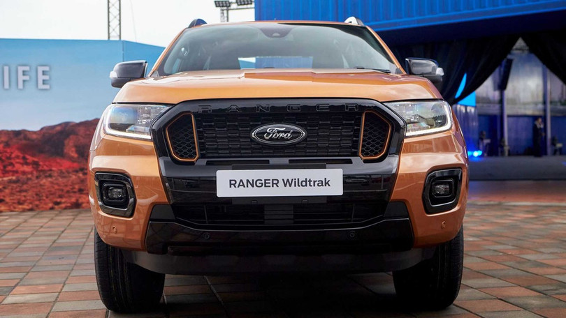 Ford Ranger 2021 được nâng cấp ngoại hình
