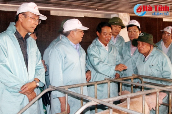 Đoàn Hội đồng Chính sách KH&CN quốc gia thăm KKT Vũng Áng và các mô hình sản xuất ở Hà Tĩnh ảnh 4