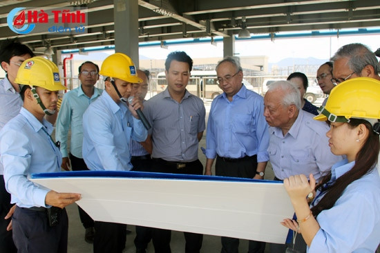 Đoàn Hội đồng Chính sách KH&CN quốc gia thăm KKT Vũng Áng và các mô hình sản xuất ở Hà Tĩnh ảnh 2