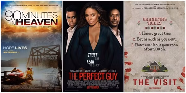 Ba bộ phim mới ra rạp tại Bắc Mỹ trong cuối tuần này.