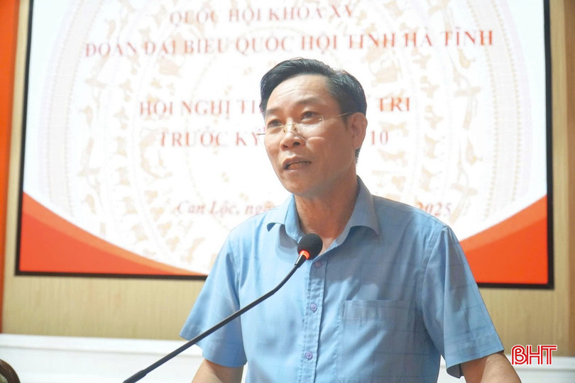 Đồng chí Mai Lê Thuộc - Phó Giám đốc Sở Y tế Hà Tĩnh trả lời một số nội dung liên quan tới lĩnh vực y tế. Đồng chí Mai Lê Thuộc - Phó Giám đốc Sở Y tế Hà Tĩnh trả lời một số nội dung liên quan tới lĩnh vực y tế.