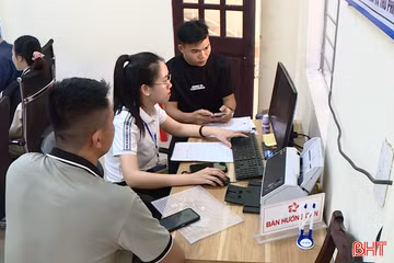 Tỷ lệ hồ sơ thanh toán trực tuyến của Hà Tĩnh đạt gần 100%