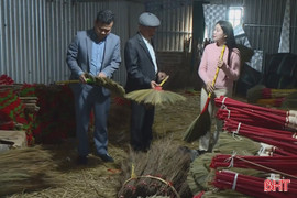 Làng nghề chổi đót Hà Ân - 150 năm bền bỉ giữ hồn quê