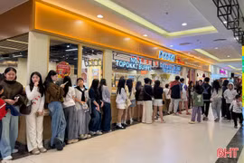 Trung tâm thương mại Hà Tĩnh hút khách ngày xuân