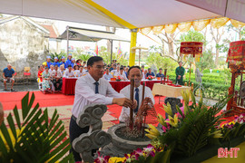 Trang trọng lễ giỗ lần thứ 205 của Đại thi hào Nguyễn Du