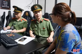 Công an kiểm tra quán bi-a, game online sau phản ánh của Báo và phát thanh, truyền hình Hà Tĩnh