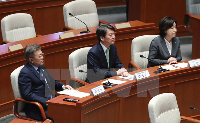 bau cu tong thong han quoc cuoc dua rat kho doan dinh