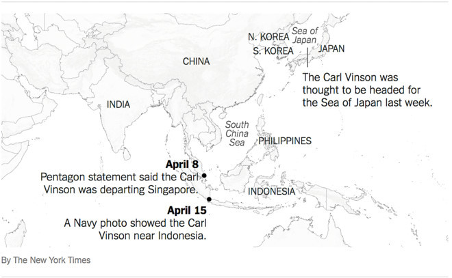 han quoc cam giac bi lua khi tau san bay my khong toi