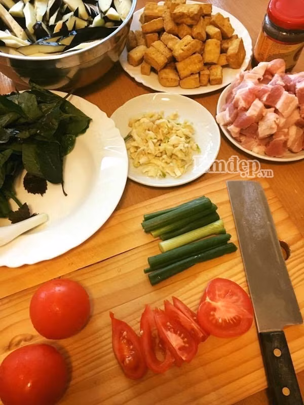 nau ca bung dau thit chuan vi nhu the nao