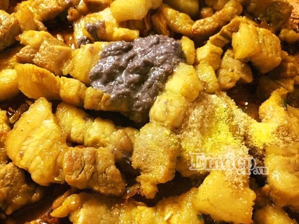 nau ca bung dau thit chuan vi nhu the nao