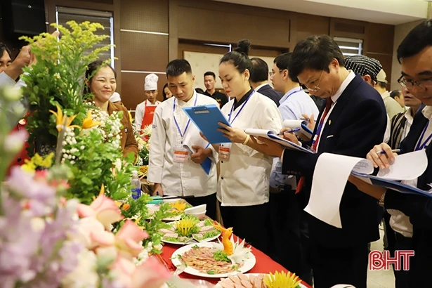 50 món ăn tham gia Hội thi ẩm thực hướng tới sản phẩm OCOP Hà Tĩnh